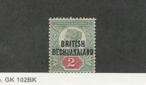 Bechuanaland, Postage Stamp, #34 Mint Hinged, 1891, JFZ
