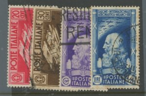 Italy #345-348 Used Single (Complete Set)