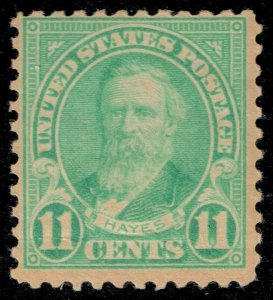 US #563 Rutherford B. Hayes; MNH