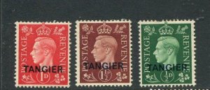 Great Britain Offices In Morocco #515-7 Mint