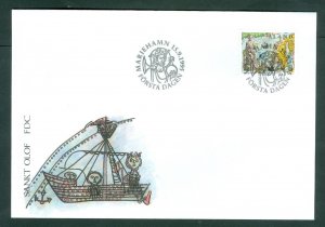 Aland. FDC 1995. Saint Of Aland St. Olaf.  Sc# 119