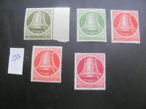 GERMANY BERLIN 1951 MNH SC 9N70-74 SET  VF/XF $75 (123)