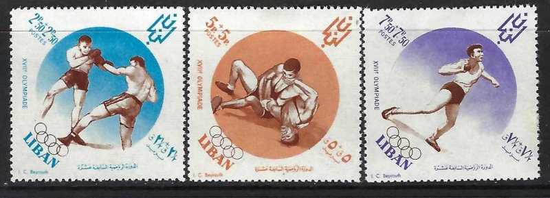 LEBANON 13-15 MOG OLYMPICS R11-111