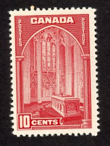 Canada 241 MNH 1938 10c dark carmine