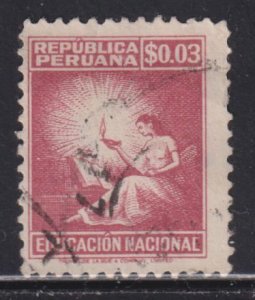 Peru RA35 Education 1952