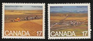 Canada MNH   Scott cat.# 863 - 864