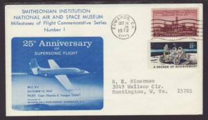 Smithsonian Milestones of Flight # 1 Bell-X1 Cover