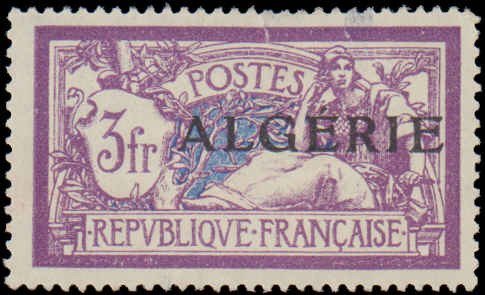 Algeria #31, Incomplete Set, 1924-1926, Never Hinged