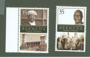 Bermuda #963-964  Single (Complete Set)