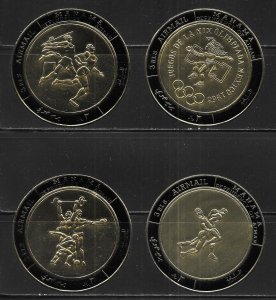 Manama Michel 224-27, Bl44 1968 Olympics Gold set c.v. 15 Euro