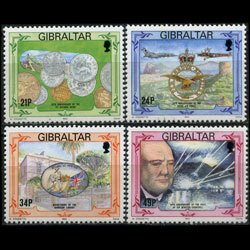 GIBRALTAR 1993 - Scott# 645-8 Events Set of 4 NH