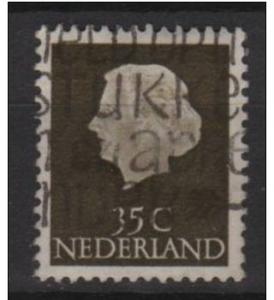 Netherlands 1953  Scott 350 used - 35c, Queen Juliana 