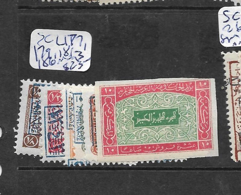 SAUDI ARABIA (PP1802B)  SC  L 177, 179, 181-3 , 186       MOG