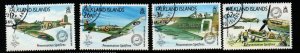 FALKLAND ISLANDS SG601/4 1990 LONDON 90 USED