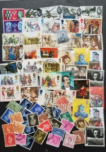 GB GREAT BRITAIN UK England  Used Stamp Lot Collection T5345