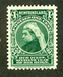402 Newfoundland 1898 sc#80 mvlh* CV $5.25 (offers welcome)
