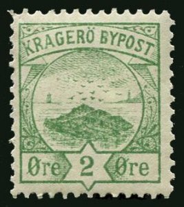 Norway Local Post - KRAGERÖ - MH Complete MH