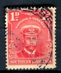 Southern Rhodesia; 1924: Sc. # 2: Used Single Stamp