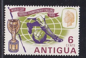 Antigua   #163  MNH  1966 world cup soccer 6c