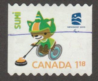 Scott # 2312  Olympics - Sumi  (round tips)