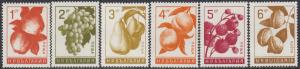 Bulgaria 1438-43 MNH - Fruit