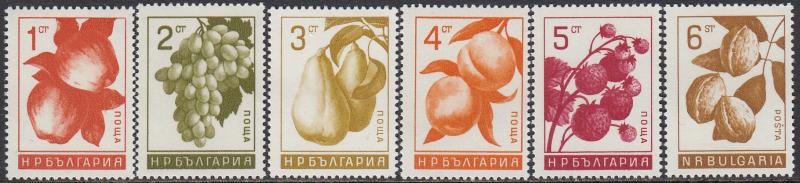 Bulgaria 1438-43 MNH - Fruit