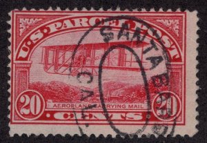 US #Q8 Twenty Cents Parcel Post *Minor Fault* ~jm-0168