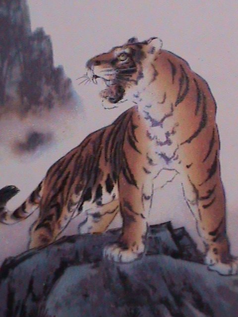 ​CHINA-1987-POLL FOR BEST STAMP OF 1986- TIGER -MNH S/S VERY FIND