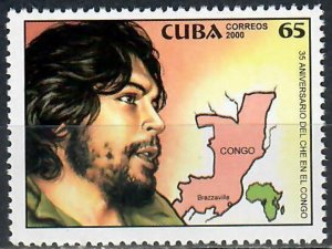 Sc# 4069  Ernesto CHÉ GUEVARA in CONGO 2000  MNH