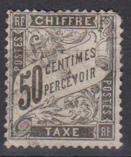 France #J21 Used CV $175.00 (B8612)