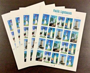 4146-4150 Pacific Lighthouses  Lot of 5 sheets  MNH 41 c Sheet of 20  FV $41