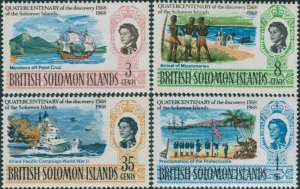 Solomon Islands 1968 SG162-165 Discovery set MLH