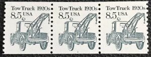 SCOTT  2129  TOW TRUCK  8.5¢  PNC3  PLATE #1   MINT NEVER HINGED