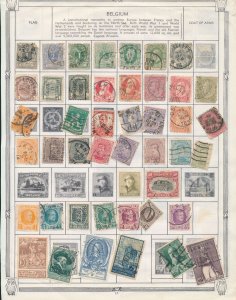 Belgium Early/Mid Used Incl. Railways (Apx 400+) UK2210