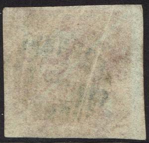 CAPE OF GOOD HOPE 1855 TRIANGLE 1D PAIR PERKINS BACON PRINTING