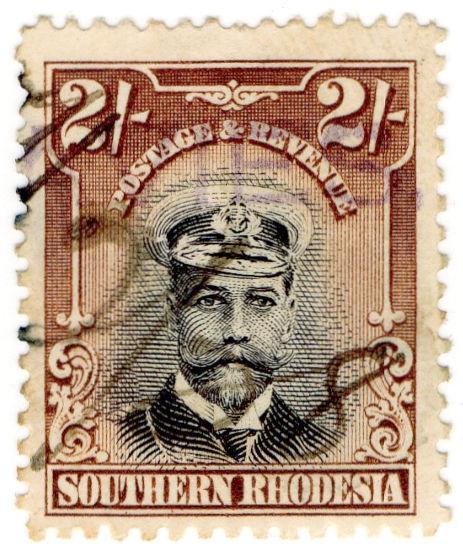 (I.B) Southern Rhodesia Revenue : Duty Stamp 2/-