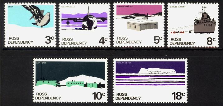 Ross Dependency Sc# L9-14 MNH Definitives