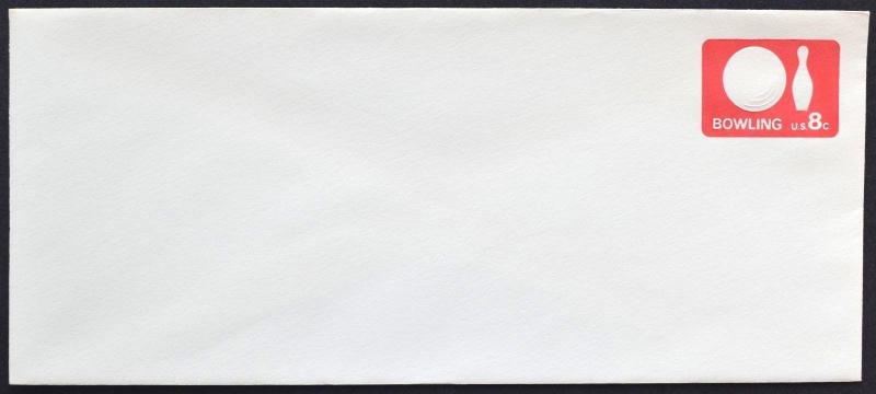 1971 US Sc. #U563 stamped envelope, 8 cent unused #10 entire, excellent shape