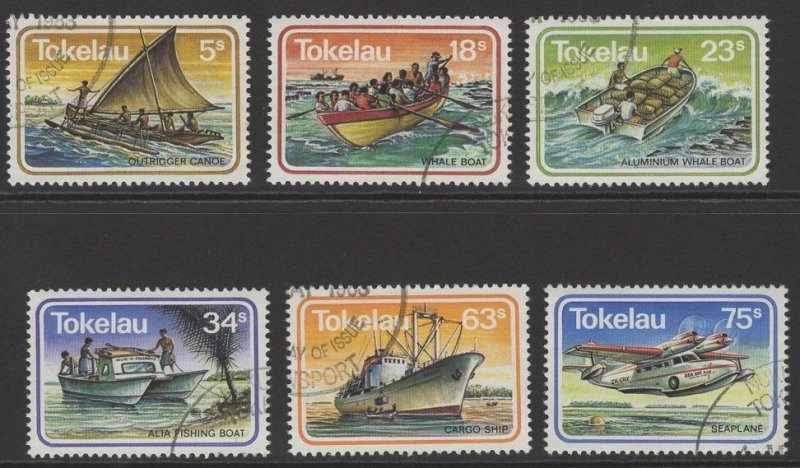 TOKELAU ISLANDS SG91/6 1983 TRANSPORT FINE USED