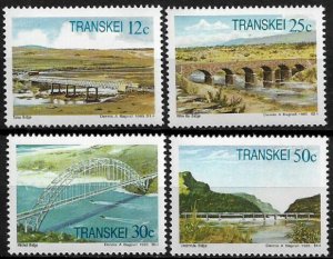 South Africa - Transkei #159-62 MNH Set - Bridges