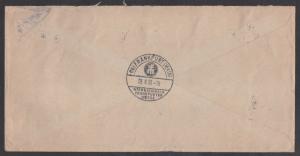 **Germany Cover SC# 728-33 + Berlin 9N104, 107, 112 To USA