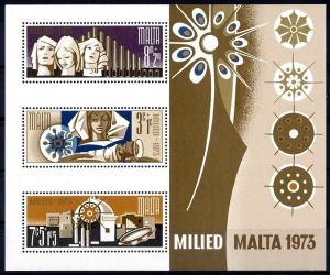 1973	Malta	478-80/B3	Christmas 	10,00 €