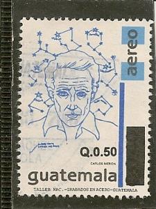 Guatemala    Scott  569  Used       Surcharge