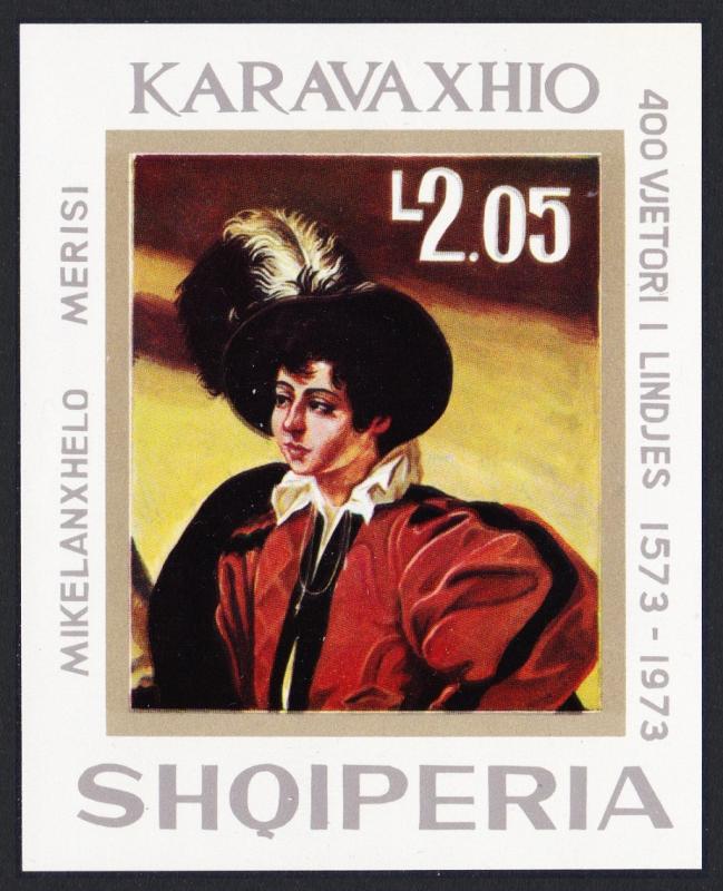 Albania Caravaggio 400th Birth Anniversary MS SG#MS1616 SC#1526