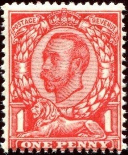 SG342 SPEC N11(1), 1d scarlet, NH MINT. Cat £10.