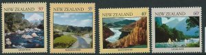 NEW ZEALAND SG1243/6 1981 RIVER SCENES MNH