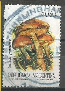 ARGENTINA, 1992, used 50c, Mushrooms Scott 1752