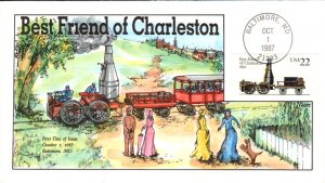 #2363 Best Friend of Charleston Collins FDC 