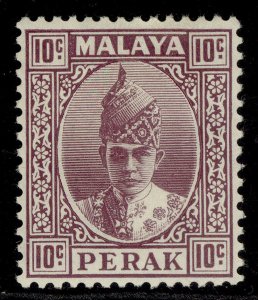 MALAYSIA - Perak GVI SG112, 10c dull purple, M MINT. Cat £40.