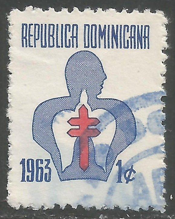 DOMINICAN REPUBLIC RA34 VFU X189-6